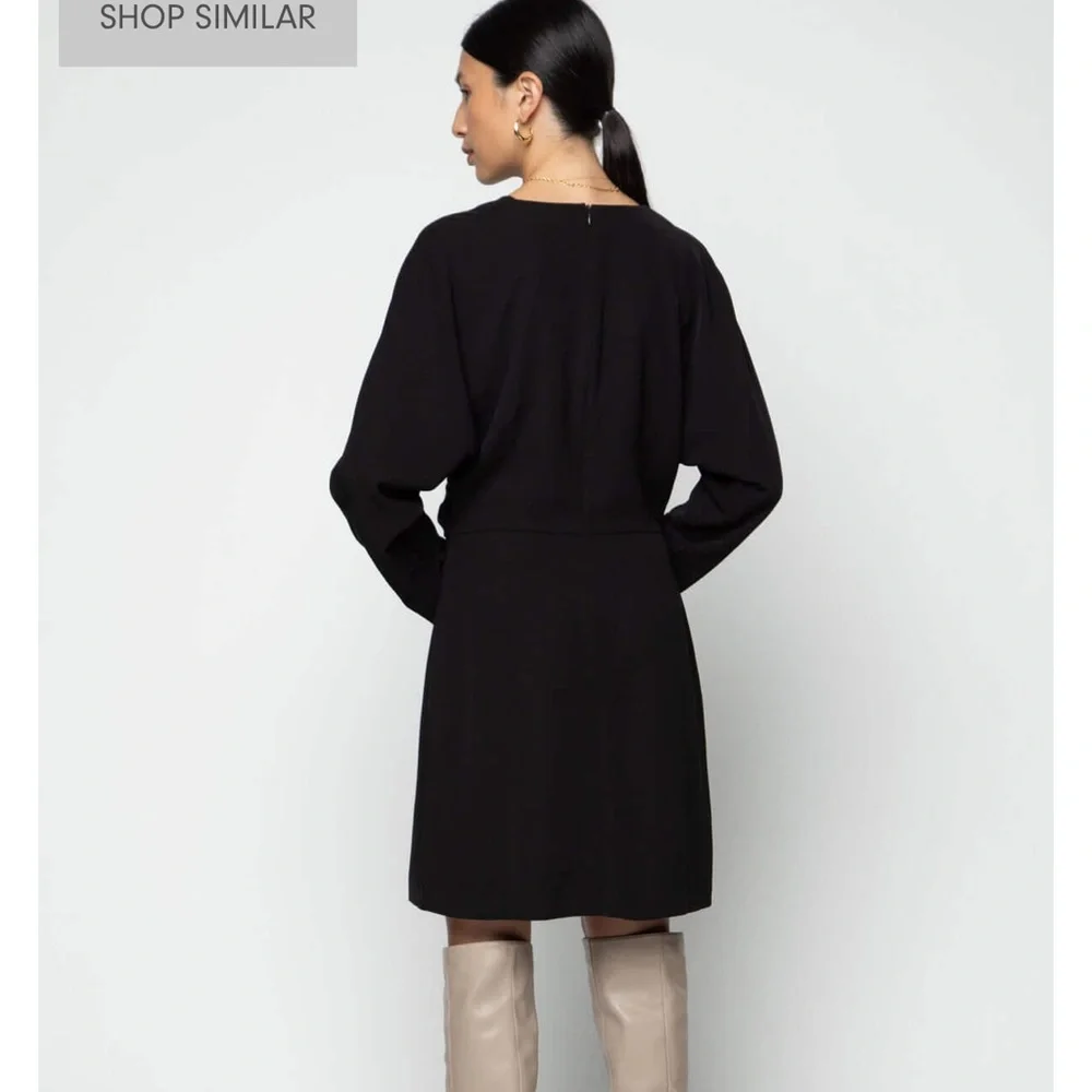 Oak + Fort Wrap Dress - Picture 3 of 5